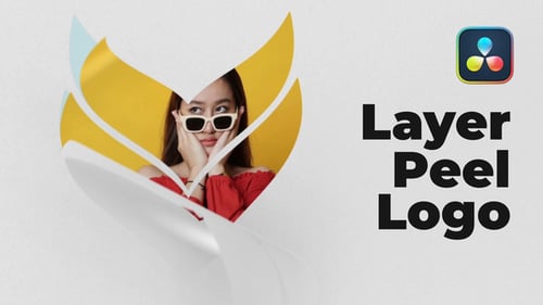 Revelado el logotipo de Layer Peel para DaVinci Resolve