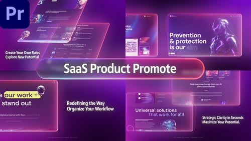 SaaS Product Promo MOGRT - Website Demonstrate