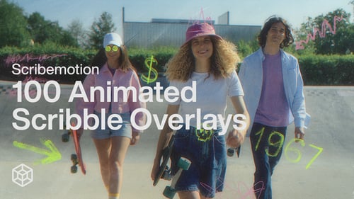 Scribemotion - 100 Animated Scribble Overlays