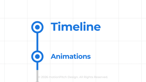 Modern Animated Timelines and Flowcharts Presentation Kit