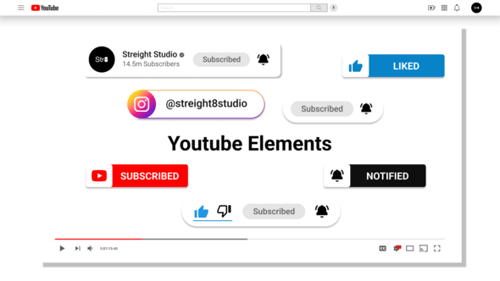 Elementos de YouTube