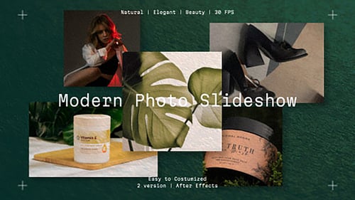 Modern Photo Slideshow with Dynamic Motion
