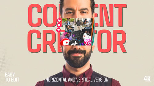 Introducción al creador de contenido moderno | Promoción de collages | Horizontal y vertical