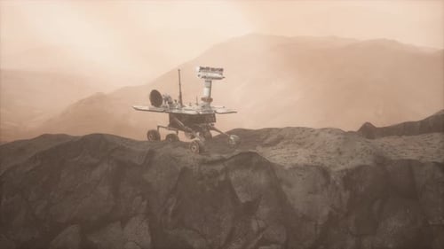 Opportunity Mars Exploring the Surface of Red Planet