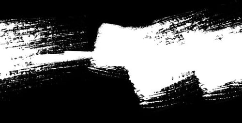 Animated Hand Drawn Brush Stroke Transitions