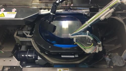 Semiconductor Wafer Handling Machine in Operation