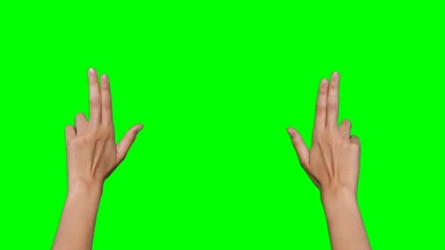 Hands making symbol