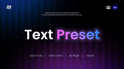 Text Gradient Preset Animation