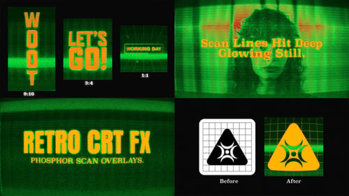 Retro CRT Glow Effect | DR