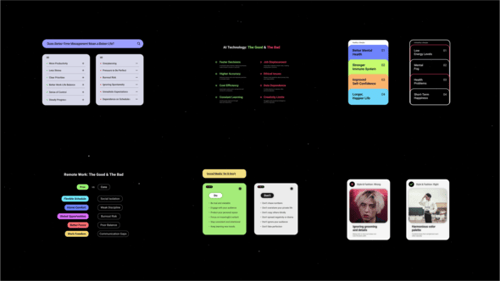 Modern Pros and Cons Comparison Layouts for Educational Presentations