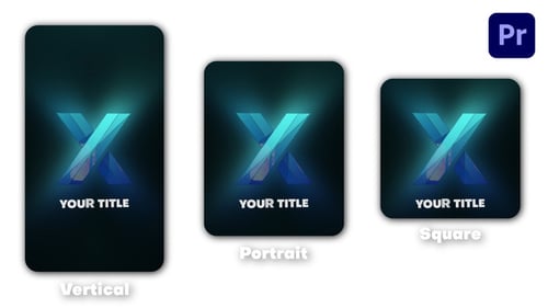 Vertical Photo Logo Reveal