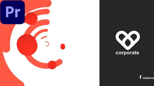 Clean Minimal Corporate Logo Reveal - Premiere Pro