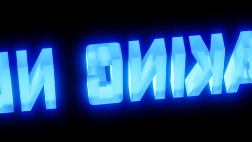 Breaking News intro - 3D rendering background