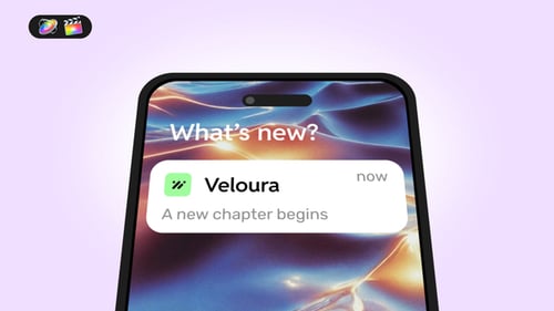 Abridor de identidades Veloura para FCPX