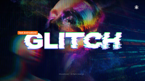 Glitch-Textanimationen
