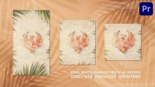 Abridor vertical de viagens para férias de verão em Sand Beach MOGRT