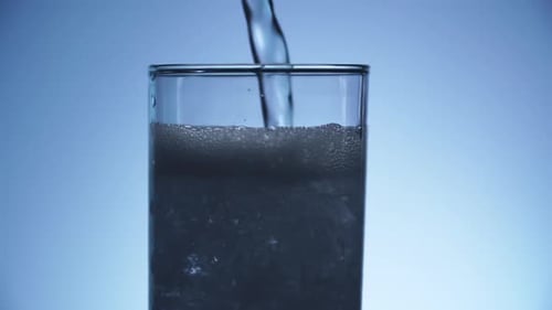 Fizzy Drink Being Poured into a Glass