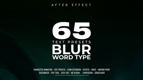 Dynamic Word Animation Presets
