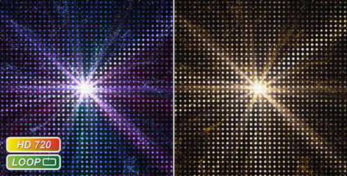 Dynamic Light Grid Abstract Background Animation