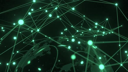 Space Network Over Earth