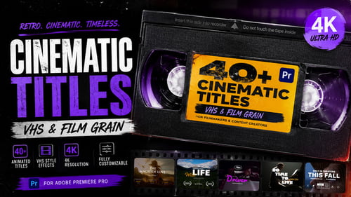 Cinematic Trailer Titles – Epic Film Typography Pack for Premiere Pro