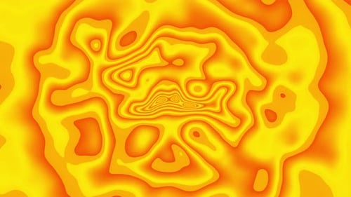 Abstract Orange Color Liquid Background