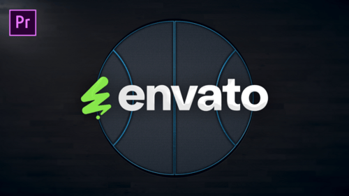 Sport Basketball Opener Logo Reveal
