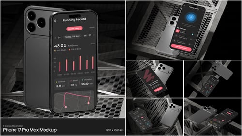 Maqueta de iPhone 17 Pro Max