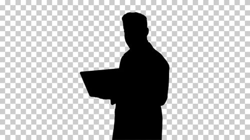 Silhouette doctor, Alpha Channel