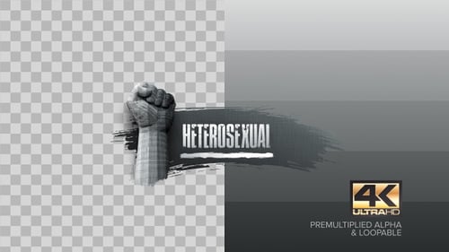 Animated Grunge Fist Glitch Text Reveal