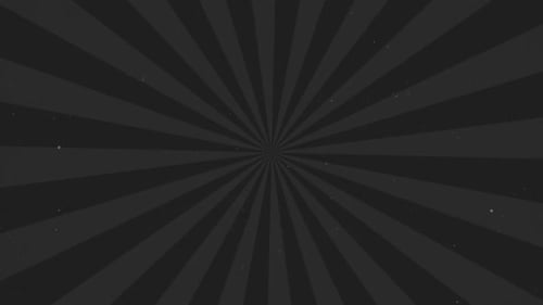 Schwarzer Sunburst-Cartoon-Comic-Hintergrund