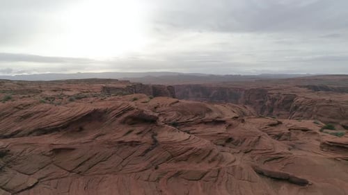 Aerial view of the Horseshoe Bend