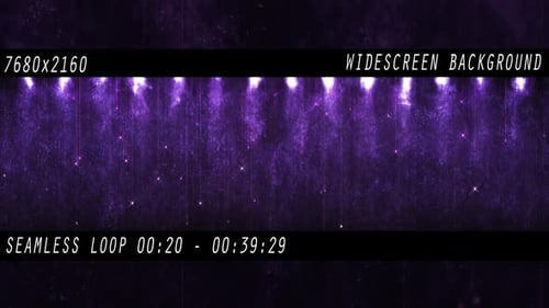 Violetter Widescreen-Hintergrund mit Modepartikeln zum Valentinstag