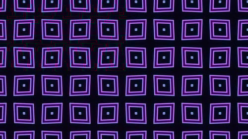 Pattern Kaleidoscope Infinite Looped Purple Abstract