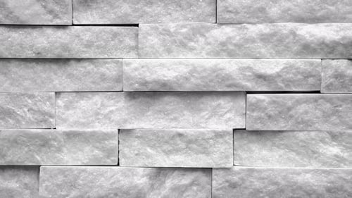 Close Up of Grey Stone Wall Texture