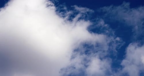 Céu azul Nuvens brancas