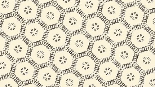 animated hexagons background