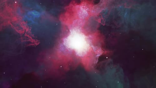Nebula Clouds Loop 4K