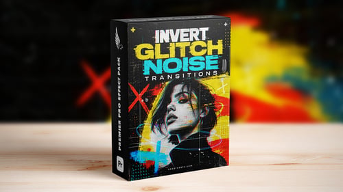 Abstract Invert Noise Transitions for Premiere Pro 4K Only