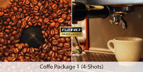 Coffee Grinder and Espresso Machine Preparing Fresh Coffee