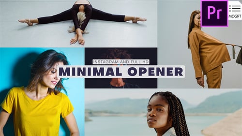Minimal Opener 2 in 1 | Premiere Pro
