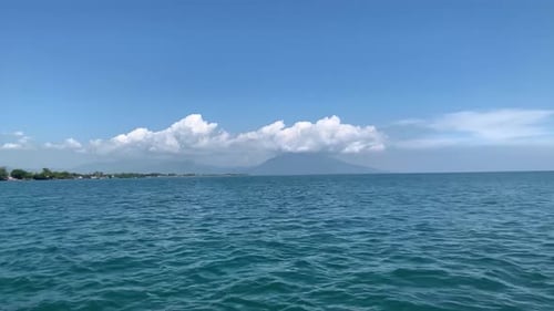 Calm Blue Ocean on a Sunny Day