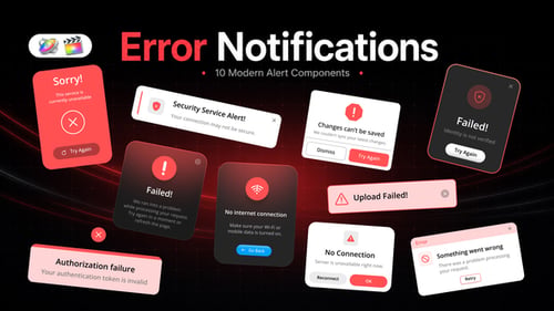 Notificación de error para FCPX