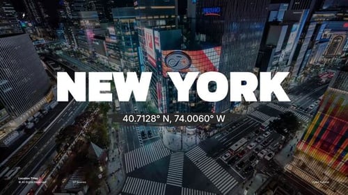 Location Titles | Premiere Pro (MOGRT)