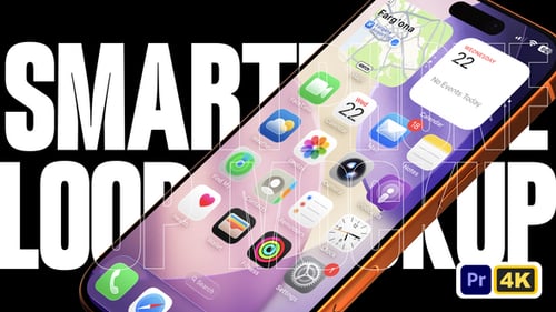 Smartphone Loop Mockup MOGRT