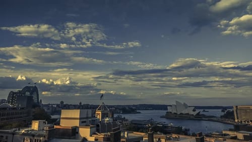 Tormenta que llega a Sydney timelapse