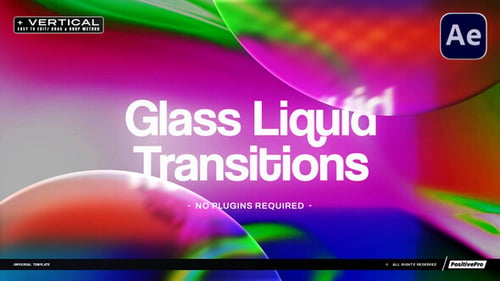 Transiciones líquidas de vidrio