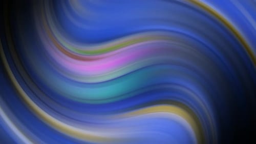 Abstract Fluid Colorful Swirl Background Animation