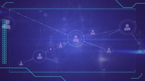 Network of data and connections