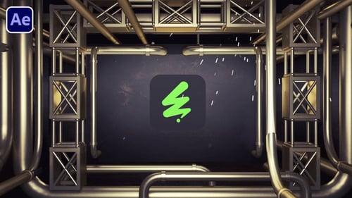 3D Metal Logo